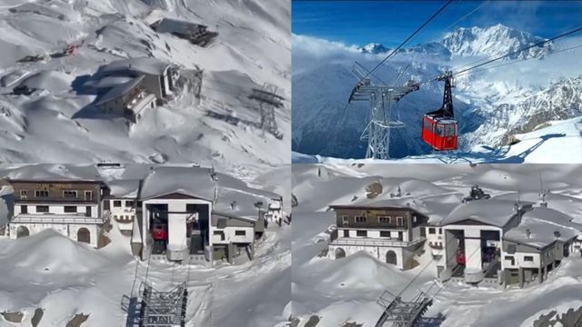 Accident la o telecabină din Italia. Două persoane rănite, alte 100 blocate la 2.800 de metri, evacuate cu elicopterul