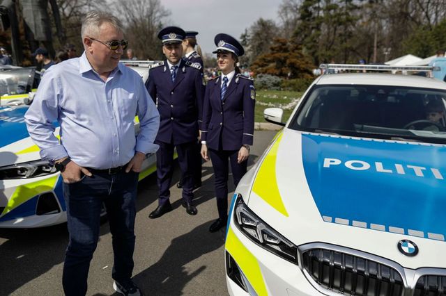 Cum arată cele mai noi BMW-uri ale Poliției Române