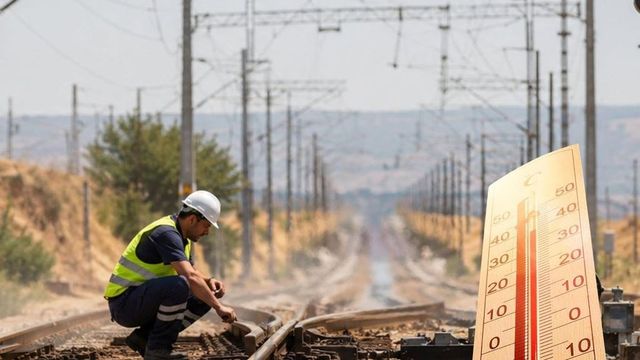 Haos pe calea ferată din cauza caniculei. Trenuri cu întârzieri de până la 5 ore