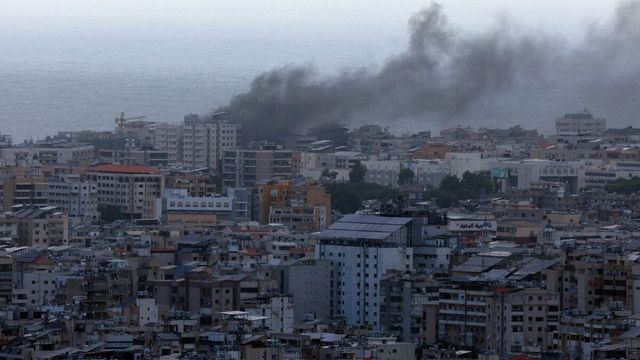 Israel bombs Gaza and Beirut as it marks one year of war with Hamas