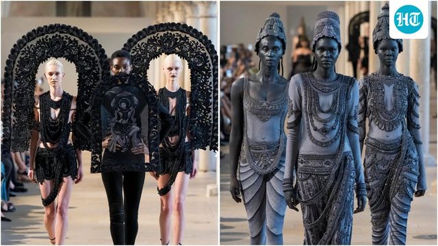 Priyanka Chopra stuns in vibrant floral Dior dress as Nick Jonas complements her in sharp suit at Paris Fashion week