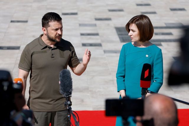 Maia Sandu a avut o convorbire telefonică cu Volodymyr Zelenskyy