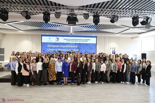 134 de elevi alolingvi, reuniți la Chișinău la Olimpiada Republicană de limba și literatura română