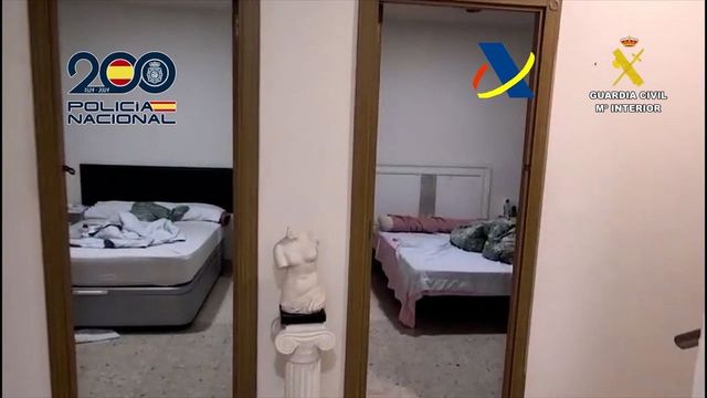 Liberadas 162 mujeres de una red de explotación sexual en una operación que se salda con 37 detenidos