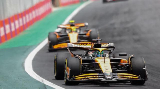 Norris gana el sprint de Brasil ante un Verstappen que termina en tercer lugar