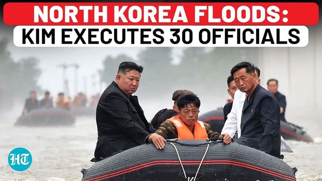 Kim Jong Un Punishes Govt Officials Over North Korea Flood Fury, Orders Execution Of 30 People