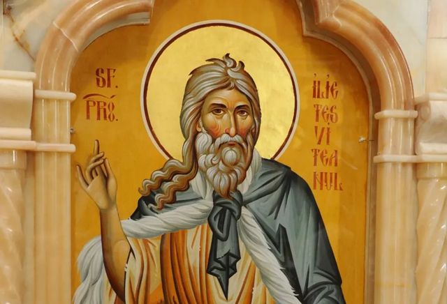 Creștinii ortodocși de stil vechi îl cinstesc pe Sfântul Ilie, unul dintre cei mai importanți proroci din Vechiul Testament