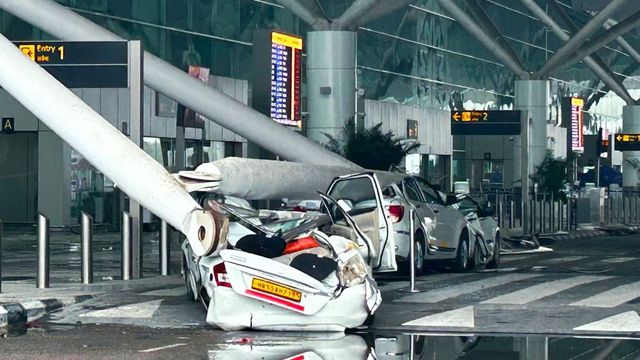 Delhi airport roof collapse: ₹20 lakh compensation for deceased, minister to probe incident