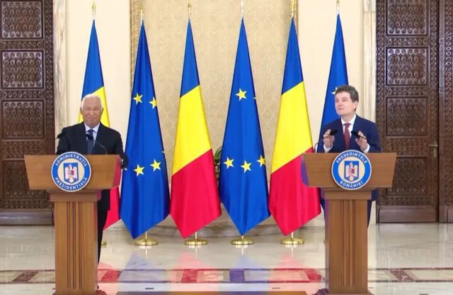 VIDEO António Costa, la București: Extinderea UE către Moldova este o investiție în securitate, stabilitate și prosperitate