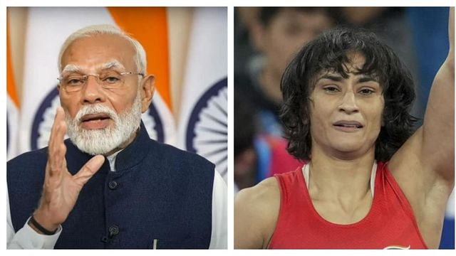 'Come Back Stronger, Rooting For You': PM Modi To Vinesh Phogat After Paris Olympics Disqualification