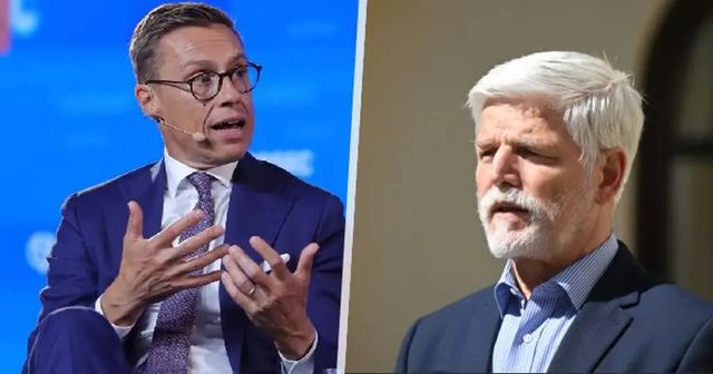 Pavel dnes dopoledne na Pražském hradě přivítal finského prezidenta Stubba