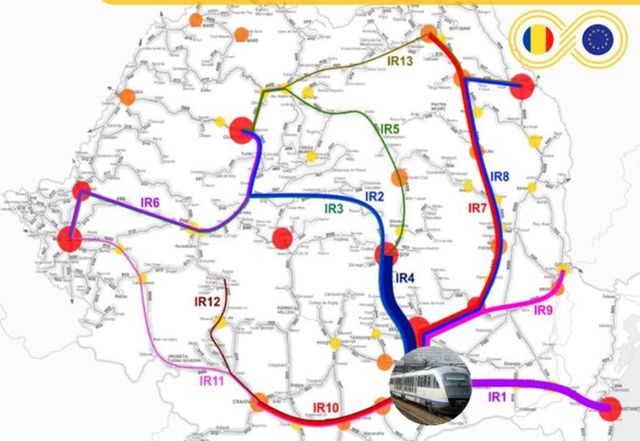 Peste 52 de milioane de euro pentru a sprijini achiziționarea a 37 de trenuri electrice în România