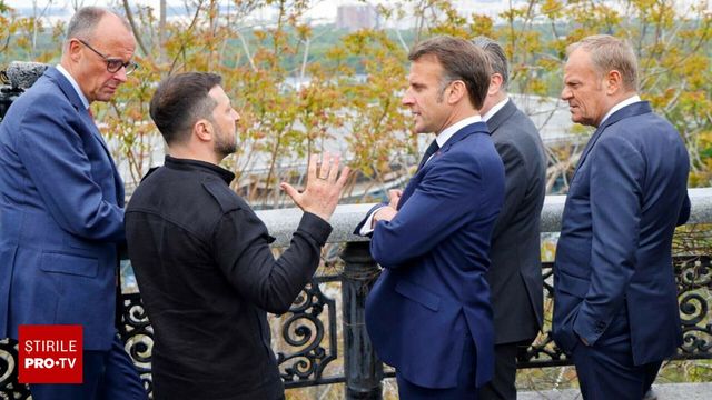 La Londra, Zelenski discută cu lideri europeni despre procesul de pace