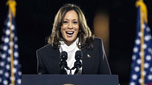 Kamala Harris se presenta en Washington como garantía de la democracia