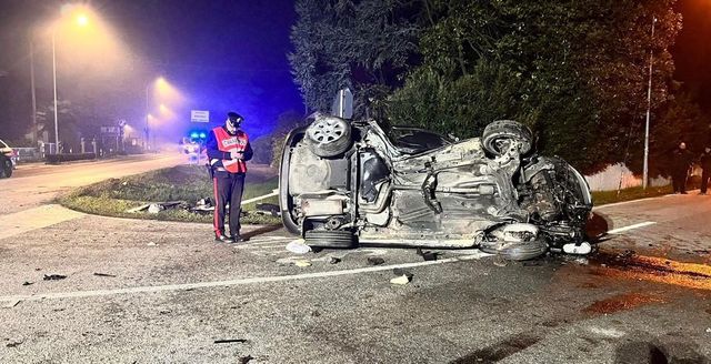 Incidente a Loreggia, morto uno dei feriti nello scontro