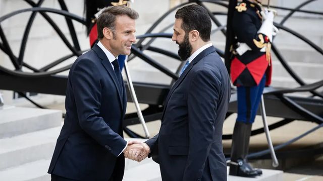 Macron se convierte en el primer mandatario europeo que visita la nueva Siria