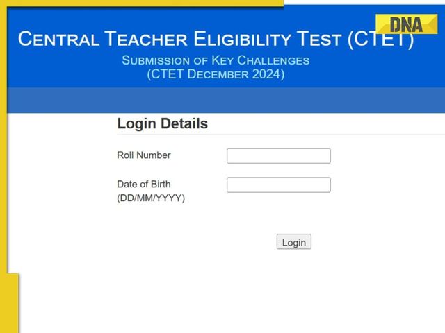 CTET 2024 Answer Key Released, Check Steps To Download