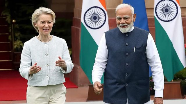 Von der Leyen, partenariato Ue-India decisivo del secolo