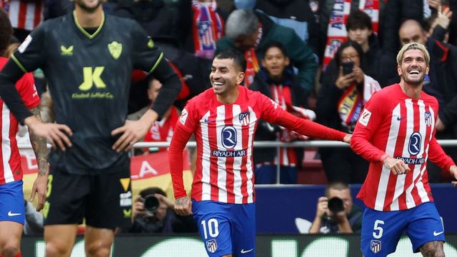 El Atlético juega con fuego ante el Almería