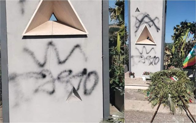 Giacomo Matteotti, vandalizzato il monumento a Riano: “W fascio”