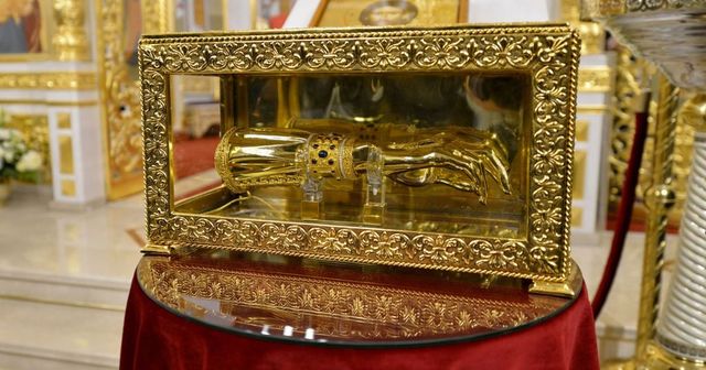 Sîmbătă, 13 decembrie, în Moldova vor fi aduse moaștele Sfîntului Apostol Andrei