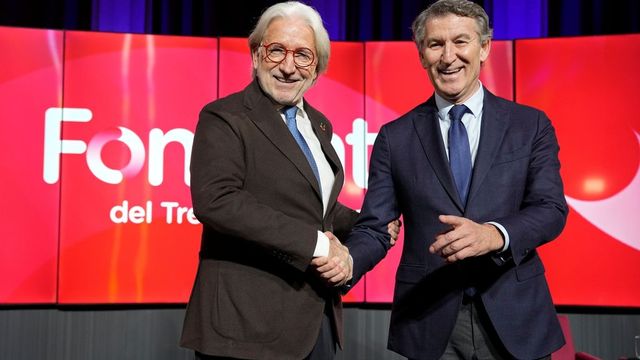 Feijóo pide a los empresarios catalanes su apoyo para que Junts se sume a una moción de censura