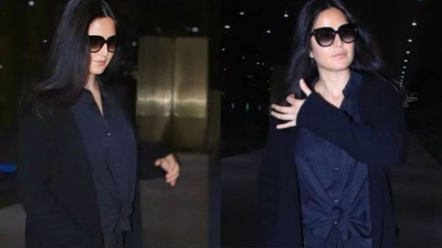 Katrina Kaif Spotted At Mumbai Airport As She Returns From London, Watch