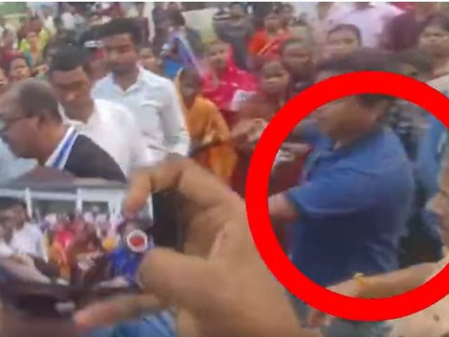 BJP Leader Seen Slapping Tripura Poll Official In Viral Video, Arrested