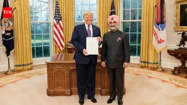 Donald Trump Congratulates Taranjit Singh Sandhu On Appointment As Delhi Lt Governor