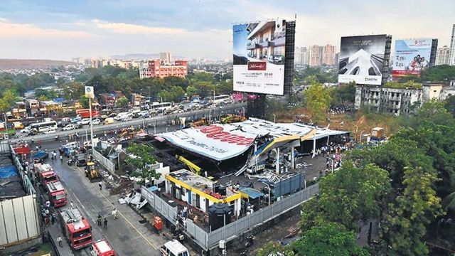 Maharashtra govt to unveil new policy for Mumbai hoardings after Ghatkopar incident