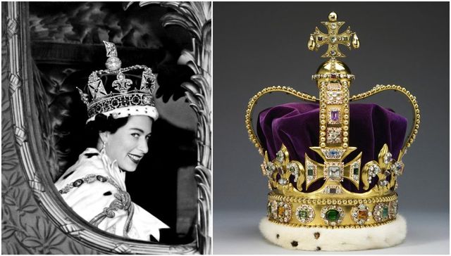 Coroana istorică Sfântul Edward, scoasă din Turnul Londrei pentru a fi modificată în vederea încoronării regelui Charles