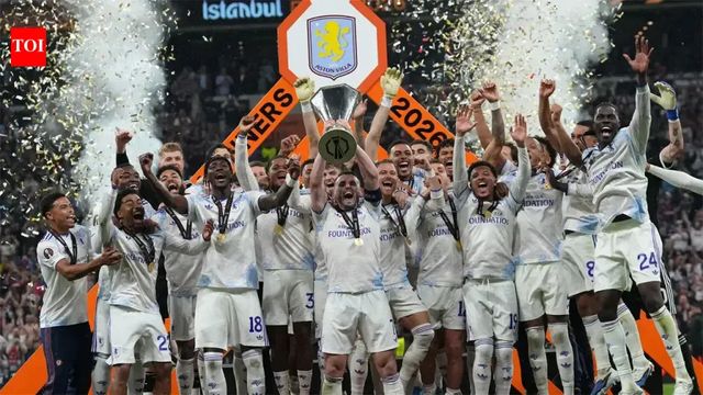 Aston Villa end 30 year trophy drought as Unai Emery wins fifth Europa League title