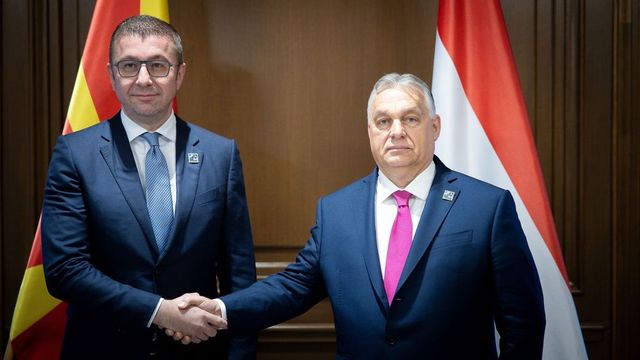 Orbán Viktor Észak-Macedónia miniszterelnökével tárgyalt a gazdasági-pénzügyi kapcsolatok erősítéséről