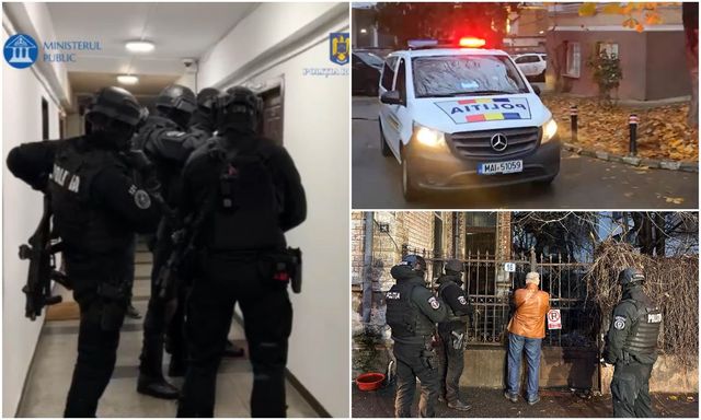 Cuiburile de legionari din București și Ilfov, răvășite de forțele speciale ale Poliției