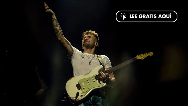 Dani Fernández sufre una caída en su concierto en Valencia y será operado de urgencia