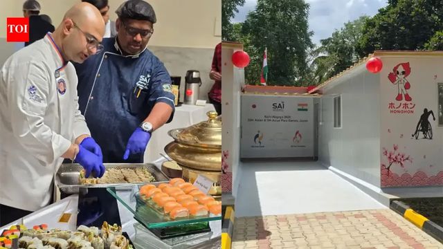 Container homes prepare Indian athletes for unusual Asian Games stay