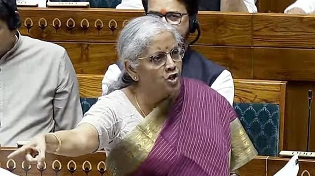 Nirmala Sitharaman jabs opposition: '26 states not named in 2010 Budget'