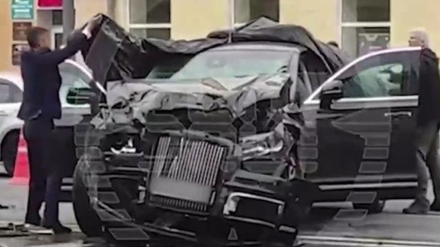 Limuzina patriarhului Kirill al Moscovei, implicată într-un accident rutier VIDEO