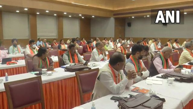 BJP national office bearers' meeting under way in Delhi