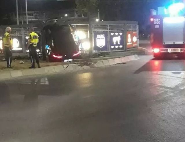Два турски камиона се удариха челно край Видин, шофьорите са в болница