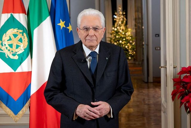 Mattarella, il discorso e l'omaggio a Sammy Basso