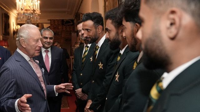 Babar Azam gifts signed Pakistan bat to King Charles amid England tour chaos