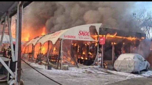 Incendiu major la un restaurant din Craiova