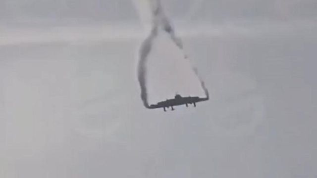 Un avión militar turco se estrella en Georgia con 20 pasajeros a bordo