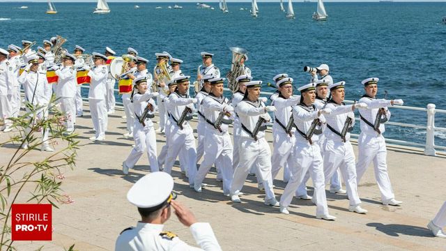 Ziua Marinei Române, sărbătorită cu fast în șase orașe – spectacole, ceremonii și exerciții navale