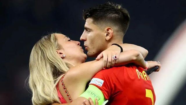 Álvaro Morata confirma su ruptura con Alice Campello