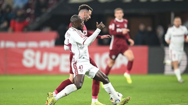 CFR Cluj a învins liderul Rapid cu 3-0