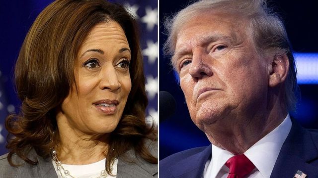 Kamala Harris și Donald Trump, în continuare cot la cot în cel mai recent sondaj de opinie