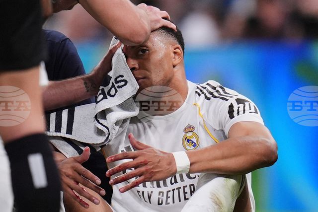 Килиан Мбапе няма да играе с маска, а с превръзка в реванша с Байерн Мюнхен