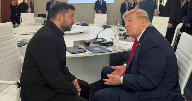 Zelenski s-a întâlnit cu Trump și Macron la summitul G7. Ucraina insistă pentru reluarea negocierilor de pace